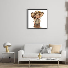 Load image into Gallery viewer, Diamond Painting - Full Round - cowboy kid (30*30CM)
