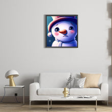 Load image into Gallery viewer, Diamond Painting - Full Round - snowman (30*30CM)
