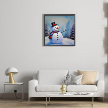 Load image into Gallery viewer, Diamond Painting - Full Round - snowman (30*30CM)
