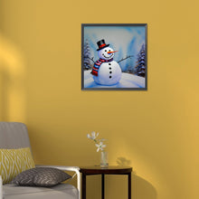 Load image into Gallery viewer, Diamond Painting - Full Round - snowman (30*30CM)
