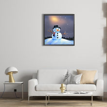 Load image into Gallery viewer, Diamond Painting - Full Round - snowman (30*30CM)
