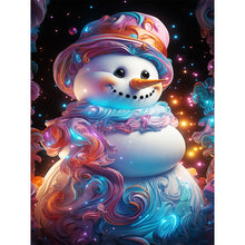Load image into Gallery viewer, Diamond Painting - Full Round - winter snowman (30*40CM)

