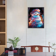 Load image into Gallery viewer, Diamond Painting - Full Round - winter snowman (30*40CM)
