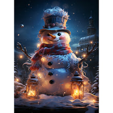 Load image into Gallery viewer, Diamond Painting - Full Round - winter snowman (30*40CM)
