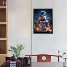 Load image into Gallery viewer, Diamond Painting - Full Round - winter snowman (30*40CM)
