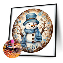Load image into Gallery viewer, Diamond Painting - Full Round - winter snowman (30*30CM)
