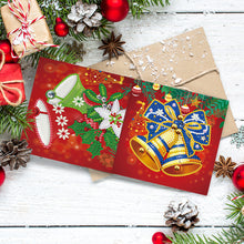 Load image into Gallery viewer, Christmas Diamond Greeting Thank You Card Shaped Drill (Christmas x 16 Set)
