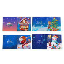 Load image into Gallery viewer, Christmas Diamond New Year Greeting Card Cute Elk 4PCS Xmas Tree (Cute Elk)
