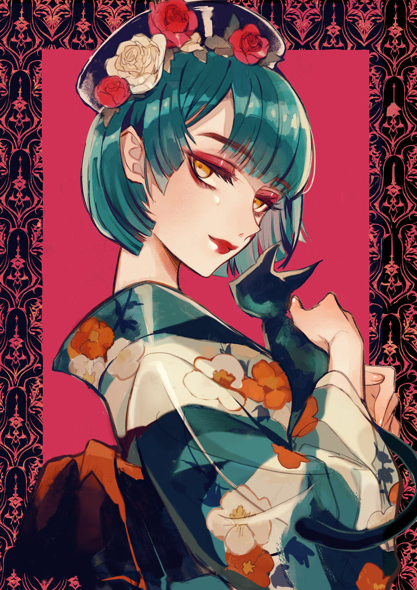 Diamond Painting - Full Round - Anime girl (30*40CM)