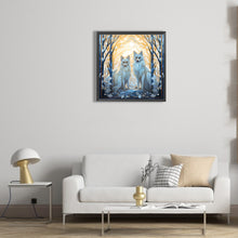 Load image into Gallery viewer, Diamond Painting - Full Round - christmas holiday atmosphere glass art (30*30CM)

