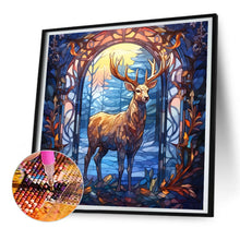 Load image into Gallery viewer, Diamond Painting - Full Round - christmas holiday atmosphere glass art (30*30CM)
