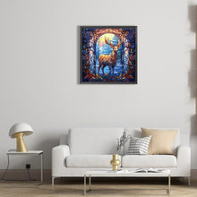 Load image into Gallery viewer, Diamond Painting - Full Round - christmas holiday atmosphere glass art (30*30CM)
