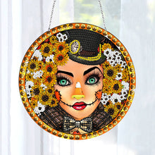 Load image into Gallery viewer, DIY Crystal Diamond Pendant Single-sided 5D Round for Home Garden (Women)
