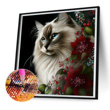 Load image into Gallery viewer, Diamond Painting - Full Round - Hua Hua and Kitten (30*30CM)
