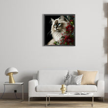 Load image into Gallery viewer, Diamond Painting - Full Round - Hua Hua and Kitten (30*30CM)

