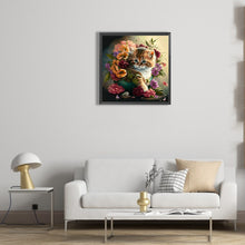 Load image into Gallery viewer, Diamond Painting - Full Round - Hua Hua and Kitten (30*30CM)
