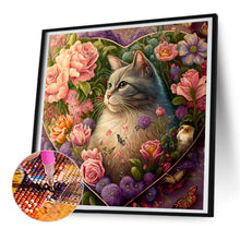 Load image into Gallery viewer, Diamond Painting - Full Round - Hua Hua and Kitten (30*30CM)
