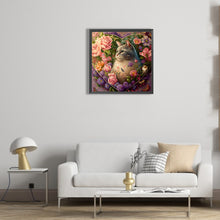 Load image into Gallery viewer, Diamond Painting - Full Round - Hua Hua and Kitten (30*30CM)
