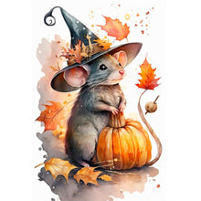 Load image into Gallery viewer, Diamond Painting - Full Square - halloween magic mouse (30*40CM)
