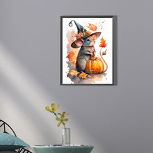 Load image into Gallery viewer, Diamond Painting - Full Square - halloween magic mouse (30*40CM)
