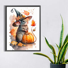 Load image into Gallery viewer, Diamond Painting - Full Square - halloween magic mouse (30*40CM)
