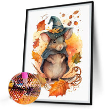 Load image into Gallery viewer, Diamond Painting - Full Square - halloween magic mouse (30*40CM)
