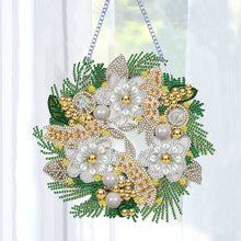 Load image into Gallery viewer, 5D DIY Full Drill Garland Single Sided Christmas for Home Window Door Decor Gift
