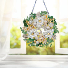 Load image into Gallery viewer, 5D DIY Full Drill Garland Single Sided Christmas for Home Window Door Decor Gift
