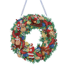 Load image into Gallery viewer, 5D DIY Full Drill Garland Single Sided Christmas for Home Window Door Decor Gift
