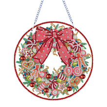 Load image into Gallery viewer, 5D DIY Full Drill Garland Single Sided Christmas for Home Window Door Decor Gift
