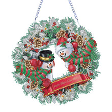 Load image into Gallery viewer, 5D DIY Full Drill Garland Single Sided Christmas for Home Window Door Decor Gift
