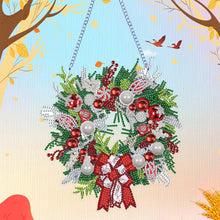 Load image into Gallery viewer, 5D DIY Full Drill Garland Single Sided Christmas for Home Window Door Decor Gift
