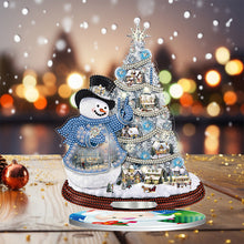 Load image into Gallery viewer, Christmas Snowman Crystal Diamond Ornament Handmade Home Decoration (#3)
