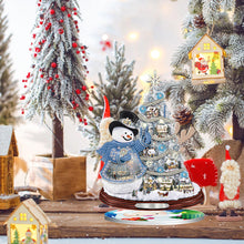 Load image into Gallery viewer, Christmas Snowman Crystal Diamond Ornament Handmade Home Decoration (#3)
