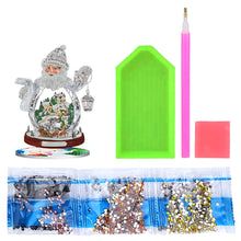 Load image into Gallery viewer, Christmas Santa Claus Crystal Diamond Ornament Handmade Home Decoration (#5)

