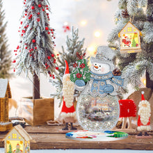 Load image into Gallery viewer, Christmas Snowman Crystal Diamond Ornament Handmade Home Decoration (#6)
