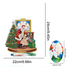 Load image into Gallery viewer, Christmas Santa Claus Crystal Diamond Ornament Handmade Home Decoration (#7)
