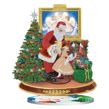 Load image into Gallery viewer, Christmas Santa Claus Crystal Diamond Ornament Handmade Home Decoration (#7)
