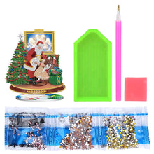 Load image into Gallery viewer, Christmas Santa Claus Crystal Diamond Ornament Handmade Home Decoration (#7)
