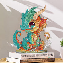 Load image into Gallery viewer, DIY Crystal Diamond Ornament Art Craft Dragon Diamond Mosaic Ornaments Kids Gift
