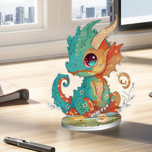 Load image into Gallery viewer, DIY Crystal Diamond Ornament Art Craft Dragon Diamond Mosaic Ornaments Kids Gift
