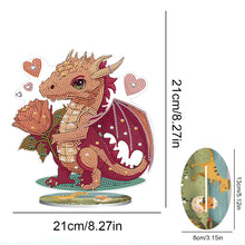 Load image into Gallery viewer, DIY Crystal Diamond Ornament Art Craft Dragon Diamond Mosaic Ornaments Kids Gift
