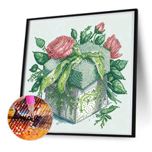 Load image into Gallery viewer, 6pcs Diamond Painting Set - flowers and gift boxes (30*30CM)
