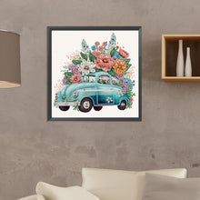 Load image into Gallery viewer, 2pcs Diamond Painting Set - flowers and cars (30*30CM)
