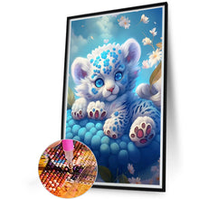 Load image into Gallery viewer, AB Diamond Painting - Full Round - cute little tiger (40*60CM)
