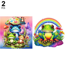 Load image into Gallery viewer, 2pcs Diamond Painting Set - frog (30*30CM)
