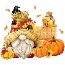 Load image into Gallery viewer, Diamond Painting - Full Round - sunflower gnome (30*30CM)

