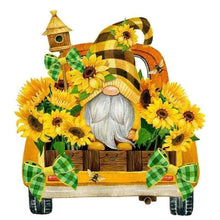 Load image into Gallery viewer, Diamond Painting - Full Round - sunflower gnome (30*30CM)

