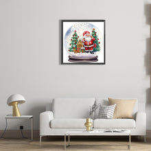 Load image into Gallery viewer, Diamond Painting - Partial Special Shaped - Christmas crystal ball (30*30CM)
