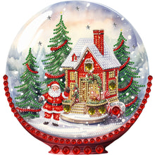 Load image into Gallery viewer, Diamond Painting - Partial Special Shaped - Christmas crystal ball (30*30CM)
